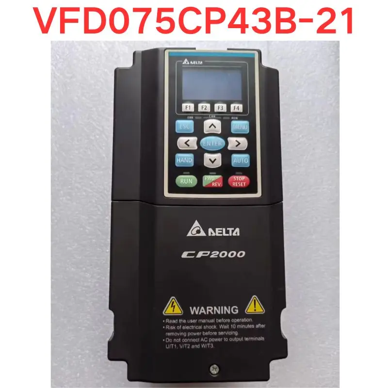 

Second-hand test OK Variable frequency VFD075CP43B-21 7.5KW