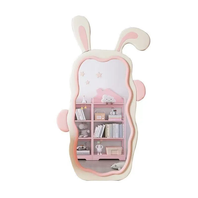 

Full-length mirror girls bedroom full-length ins wind home