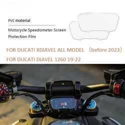 Motorcycle Scratch Cluster Screen Dashboard Protection Instrument Film For DUCATI XDIAVEL 2023 2022 DIAVEL 1260 2019-2022