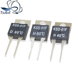 KSD-01F 40 50 60 70 80 90 100 DegC NC Normally Closed NO Normally Open 1.5A Thermal Switch Temperature Sensor Thermostat JUC-31F