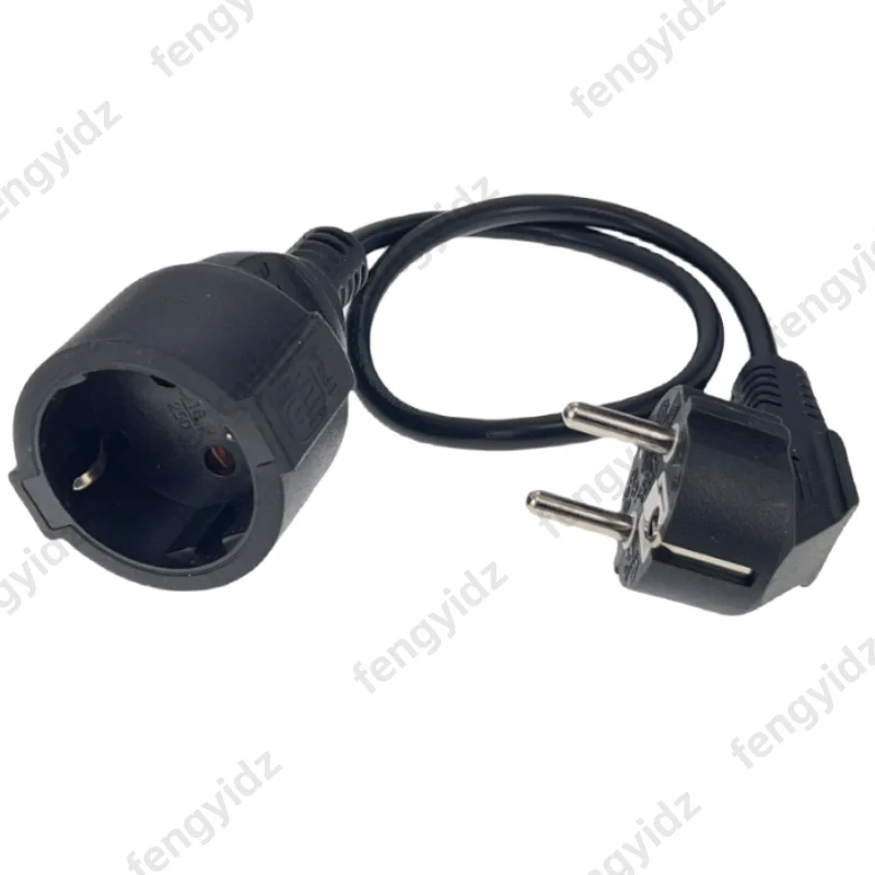 الاتحاد الأوروبي الأوروبي سلك تطويل كهربائي ، ألمانيا ذكر إلى أنثى سلك تطويل كهربائي كابل ل جهاز كمبيوتر شخصي PDU UPS 0.5M
