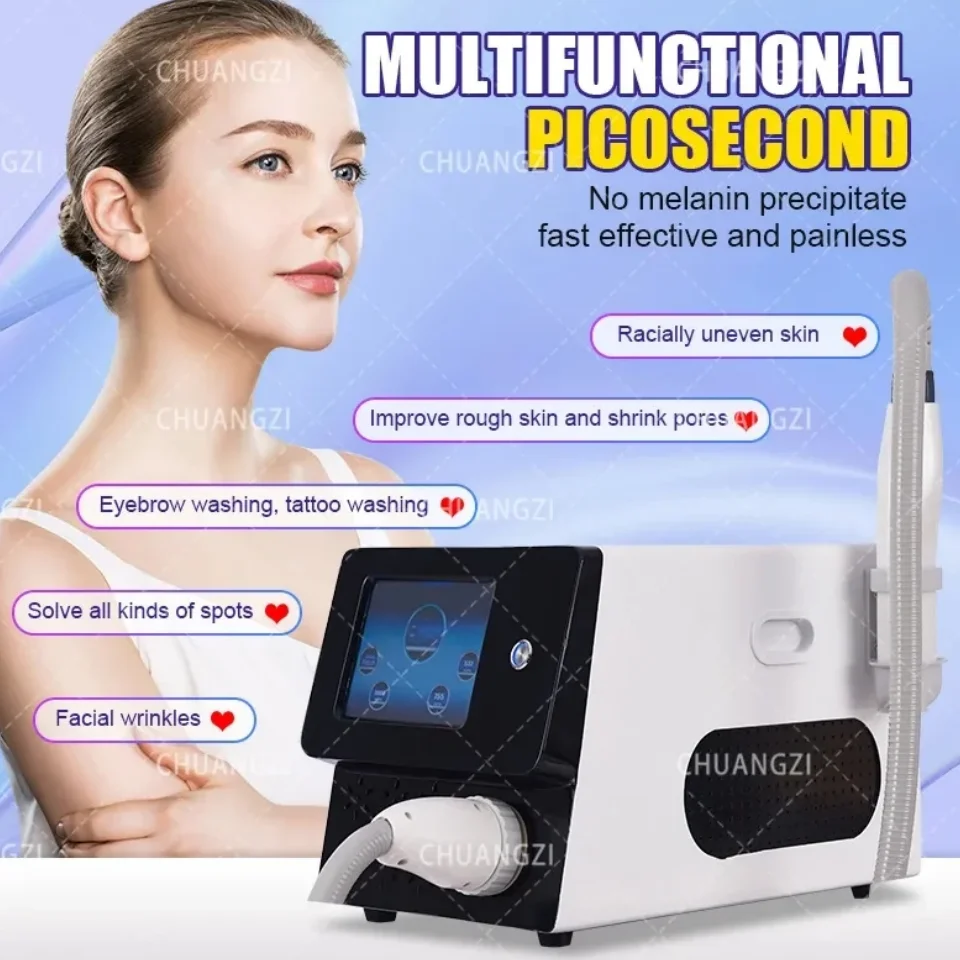 Best Picosecond Laser Tattoo Removal top quality q switch nd yag picosecond laser tattoo removal machine