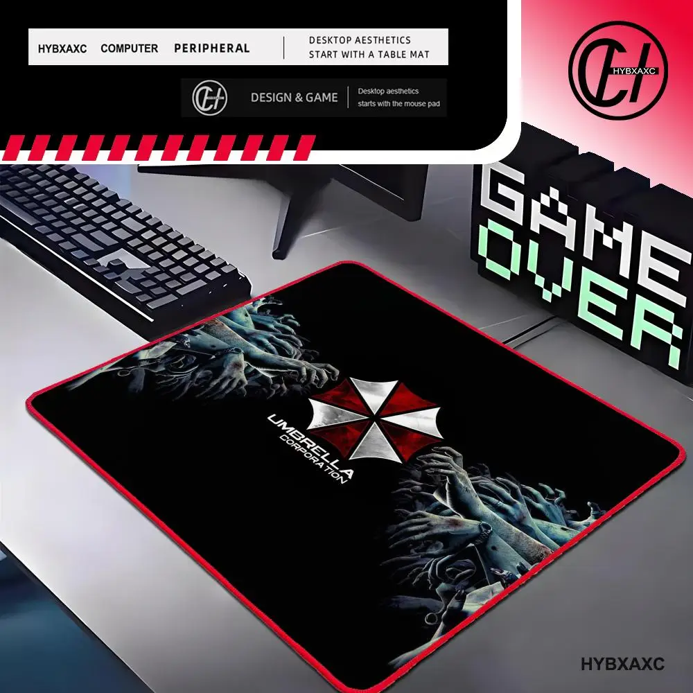 

Umbrella Corporation Mouse Pad Gaming Laptops Keyboard Mat Deskmat Pc Accessories Desk Protector Mousepad Gamer Mats Anime Mause