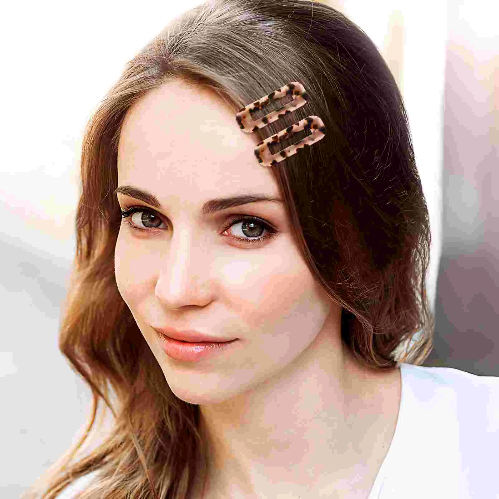 

Hair Clips Turtle Shell Pins Women Barrettes Elastic Miss Tortoiseshell Girl Accessories