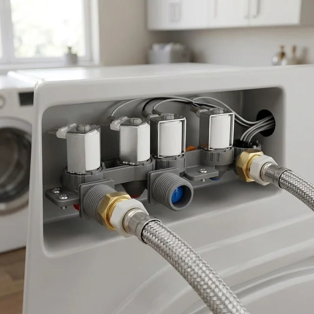 Detalle 3 de Electroválvula AJU75152602 Agua y vapor