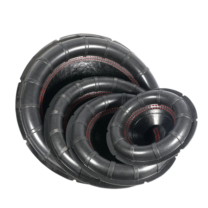 Big Surround Speaker com tampa de poeira, poderoso Woofer Paper Cone, Reparação Kits, fácil de instalar, 8 ", 10", 12 ", 15"