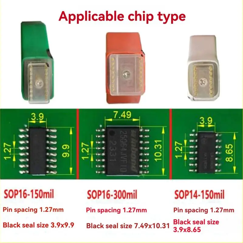 AEA9-Chip Download Burn Write Probe Spring Needle Flash Eeprom Chip Burner Cable