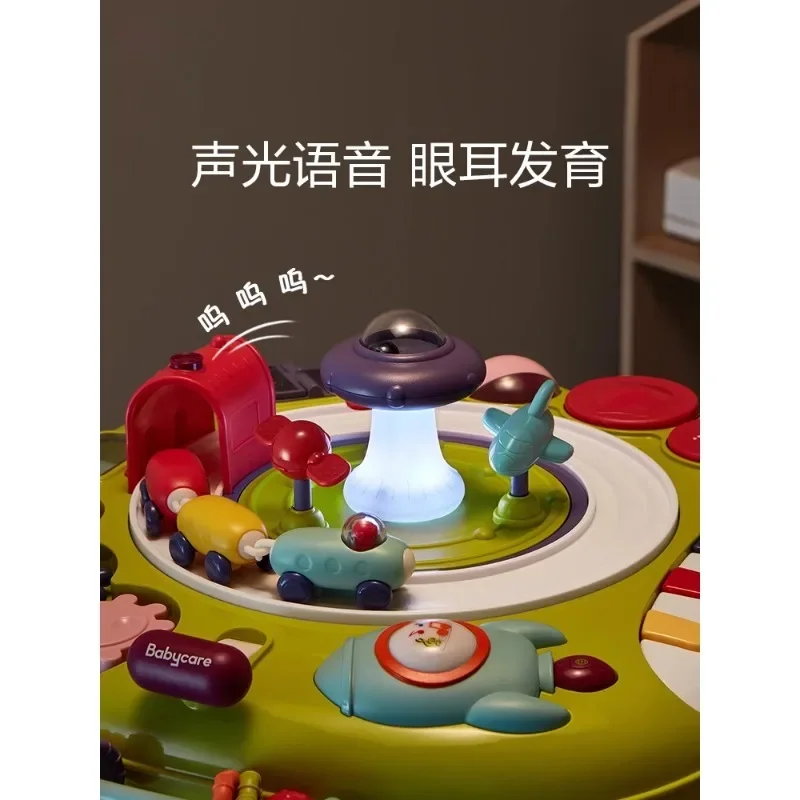 Babycare Multifunctional Game Table Baby Music Sound Toy Baby Christmas New Year Children's Puzzle