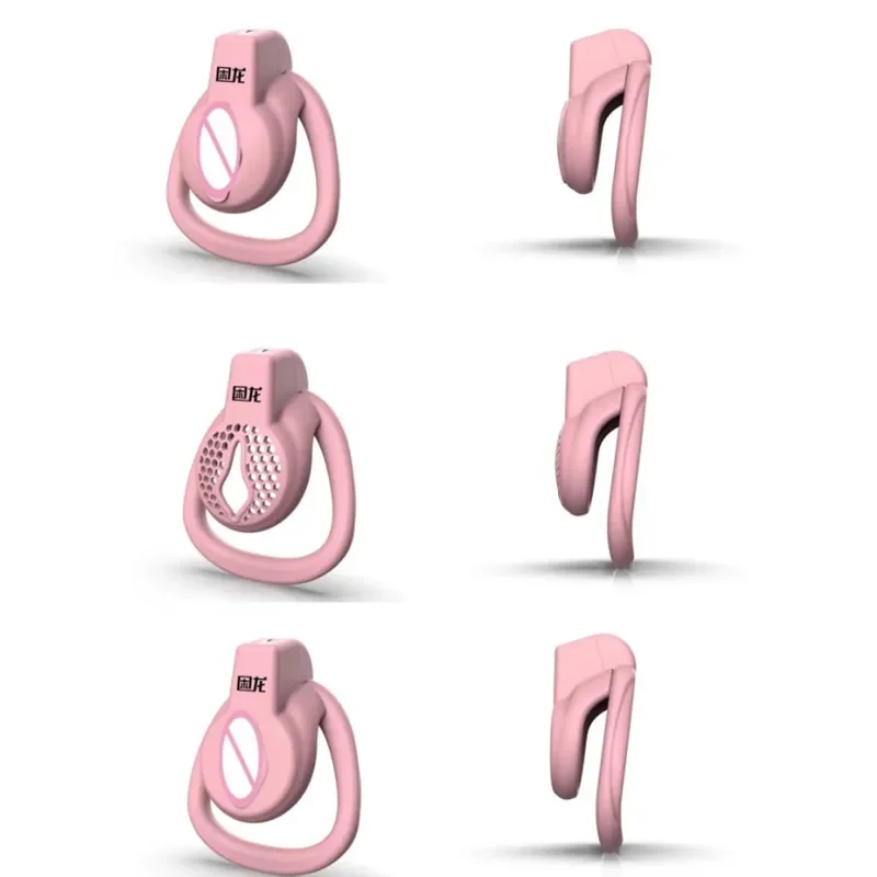 2024 Male Chastity Cage Anti-Cheating Control Bondage Penis Lock with 3 Sizes Cock Ring Male Erotic Toys Adult Sex Stores  음경 링