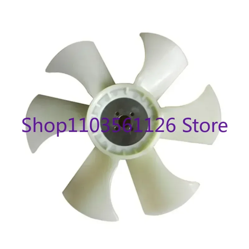 

6 Blades Fan YM129655-44740 for Komatsu engine 3D84E-5 3D88E-6 3D88E-7 excavator PC30MR-2