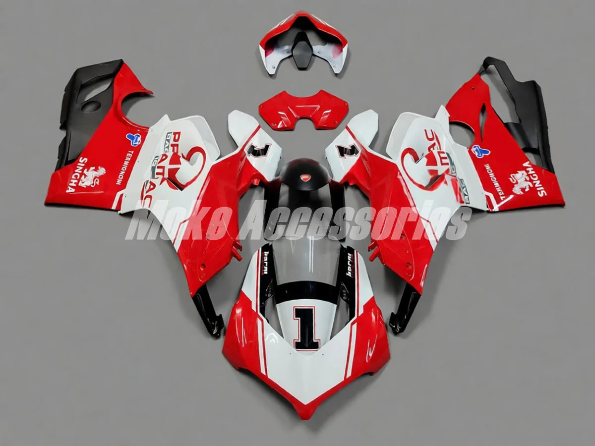 

Fairings Kit Fit For Panigale v4s v4r 2020 2021 Bodywork Set 20 21 Abs High Quality Injection Black Red White