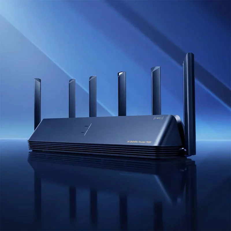 Xiaomi Router 7000 NFC Collision Connection 8-way Signal Amplifier 2.5G Network Port 1GB Large Memory