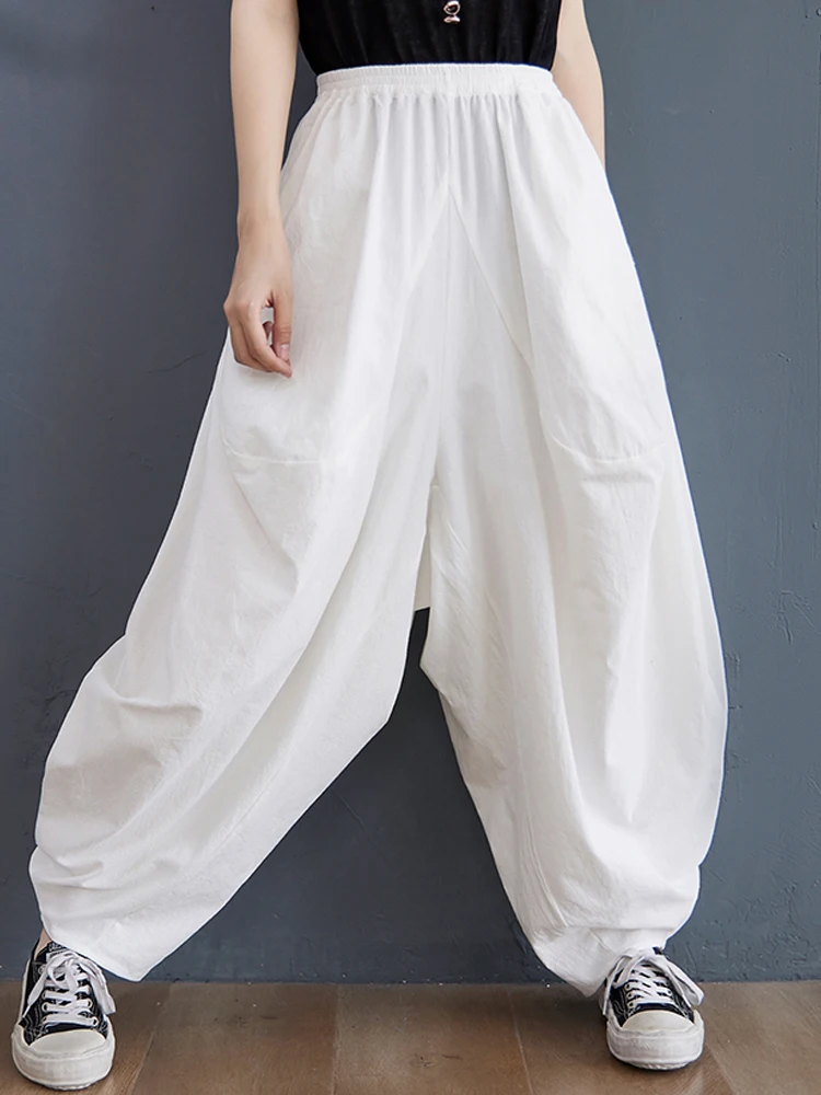 

Women Wide Leg Casual Loose Pants Oversized Comfortable Yoga Trousers Mandala Lantern Pants Gypsy Hippie Aladdin Harem Pants