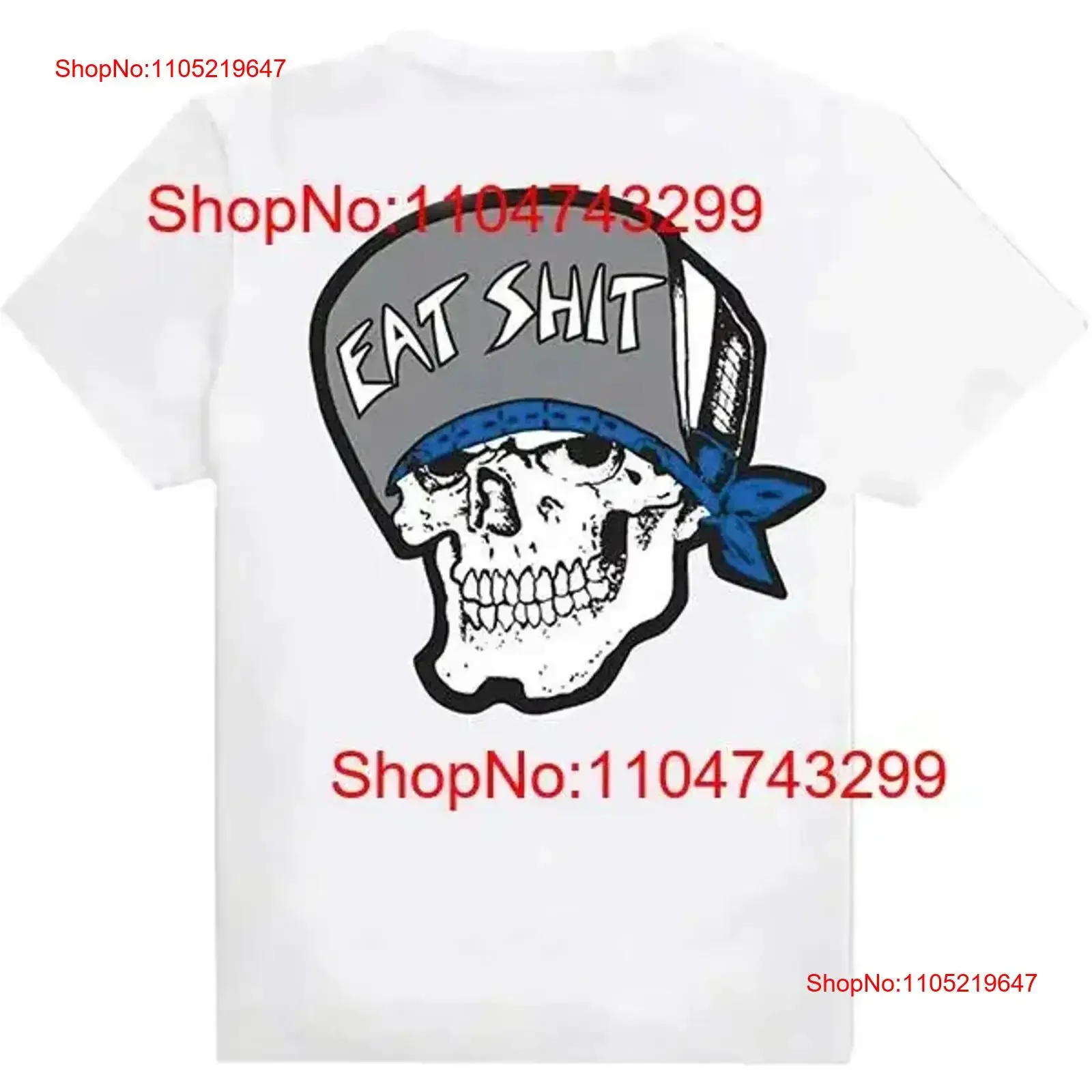 Dogtown Skateboards Suicidal Skates Eat Sh t White Shirt vintage Washed Casual Top For Everyday Wear designer clothes Stylish