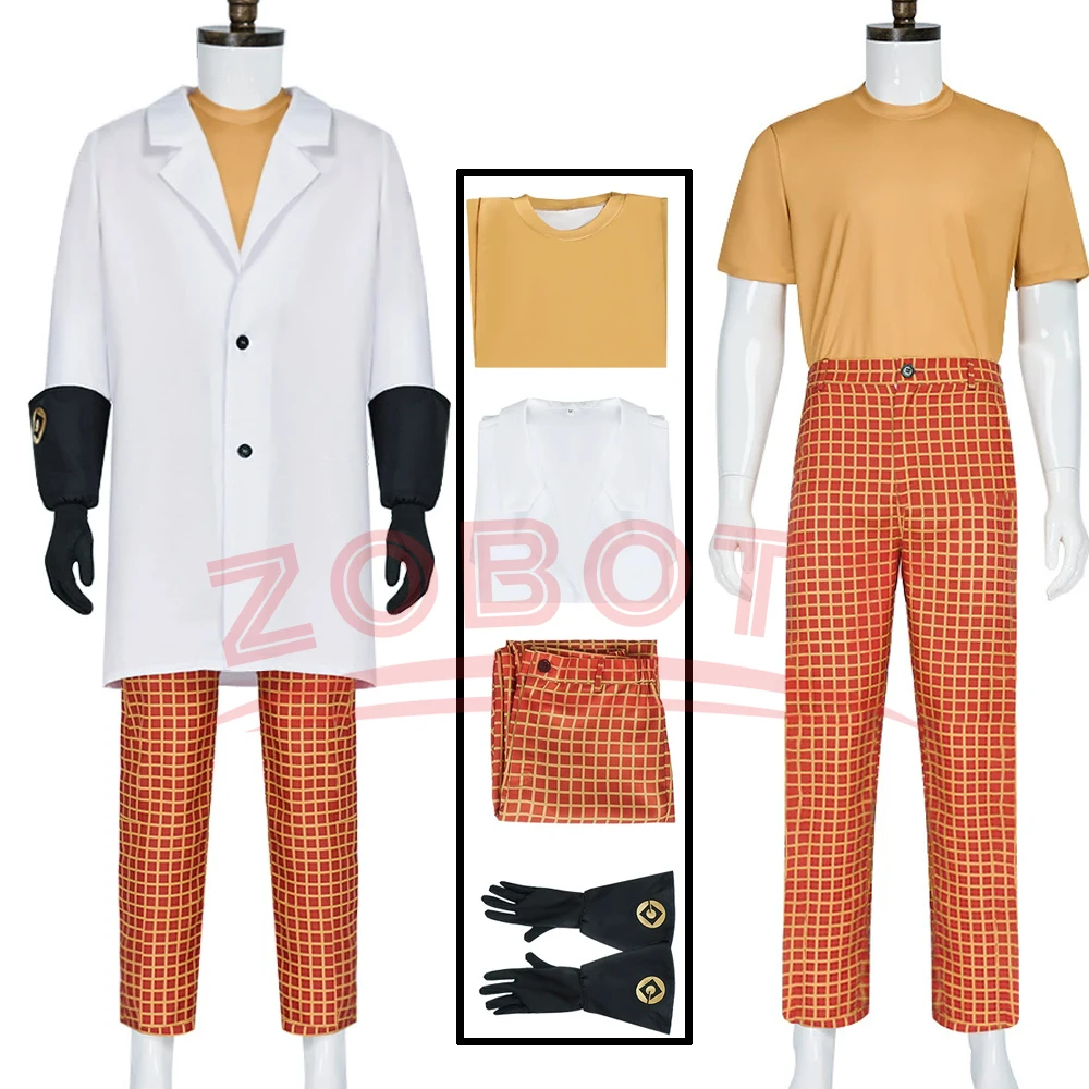 

4 шт., униформа для косплея «Неферрио», костюм для мужчин и женщин, рубашка для взрослых, перчатки, наряд на Хэллоуин, карнавал, вечерние костюмы Fantasia Sui