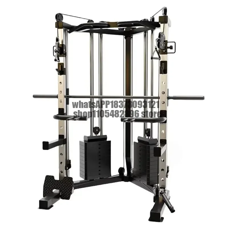 Machine Comprehensive Trainer Bird Gantry High Pull Fitness Equipment Household Multi-Functional Steel Squat Rack