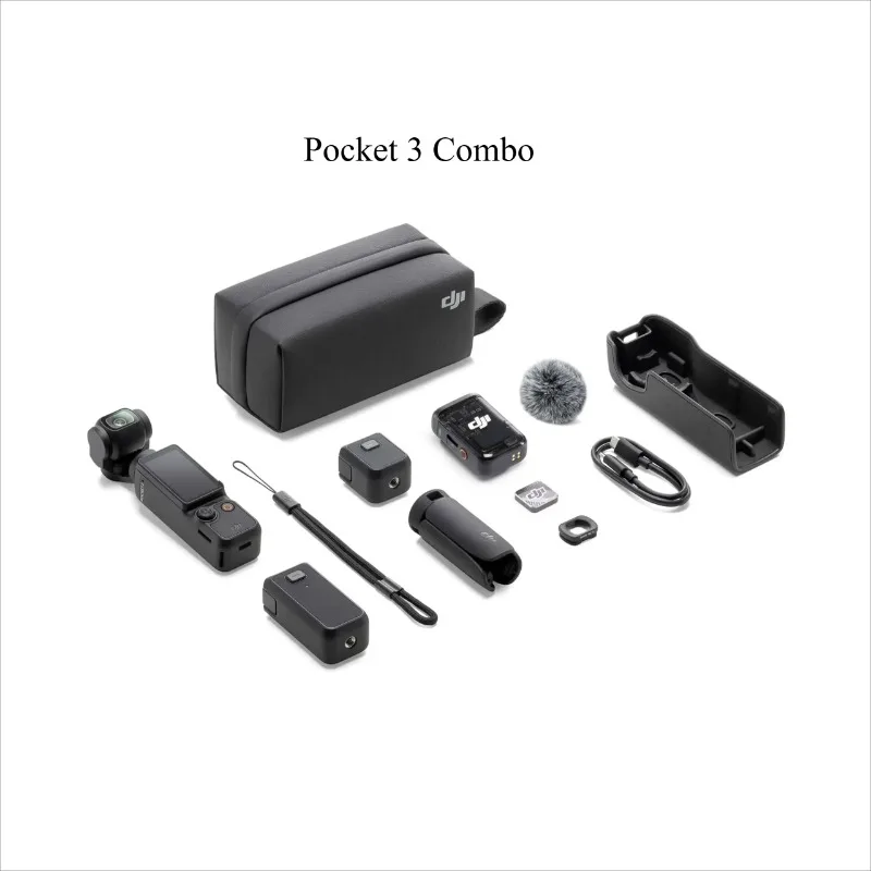 

【В наличии 】Для DJI OSMO POCKET 3 ActiveTrack 6.0 Трехосевая стабилизация 10-битный D-Log M Цвет совершенно новый на складе