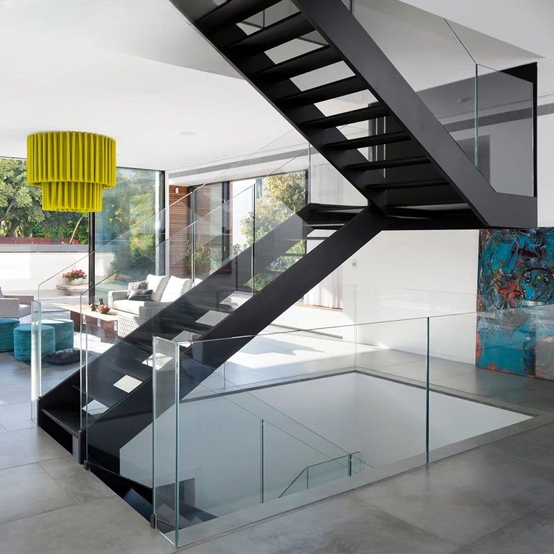 Integral staircase, straight staircase, step villa, loft, duplex loft, simple