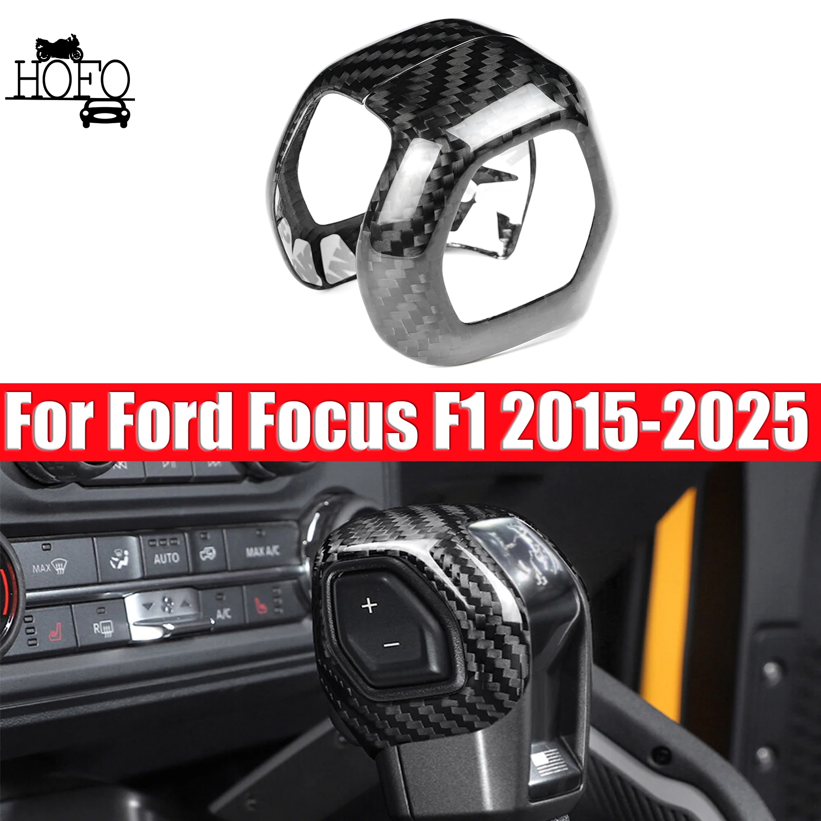 for-ford-bronco-2021-2022-2023-console-gear-shift-head-knob-cover-trim-decor-real-carbon-fiber