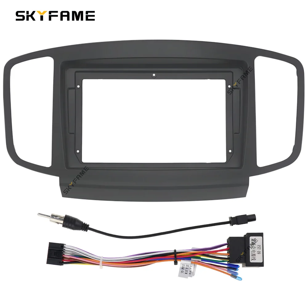 SKYFAME For Foton Tunland Car Frame Fascia Adapter Android Radio Dash Fitting Panel Kit