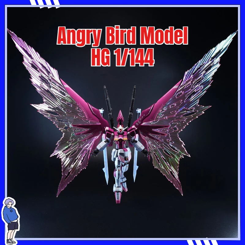 

New Angry Bird Model MR Destiny Impulse R Action Figures ZGMF-X56S Anime Figures 1/144 Scale Alloy Skeleton Plastic Toys Gift