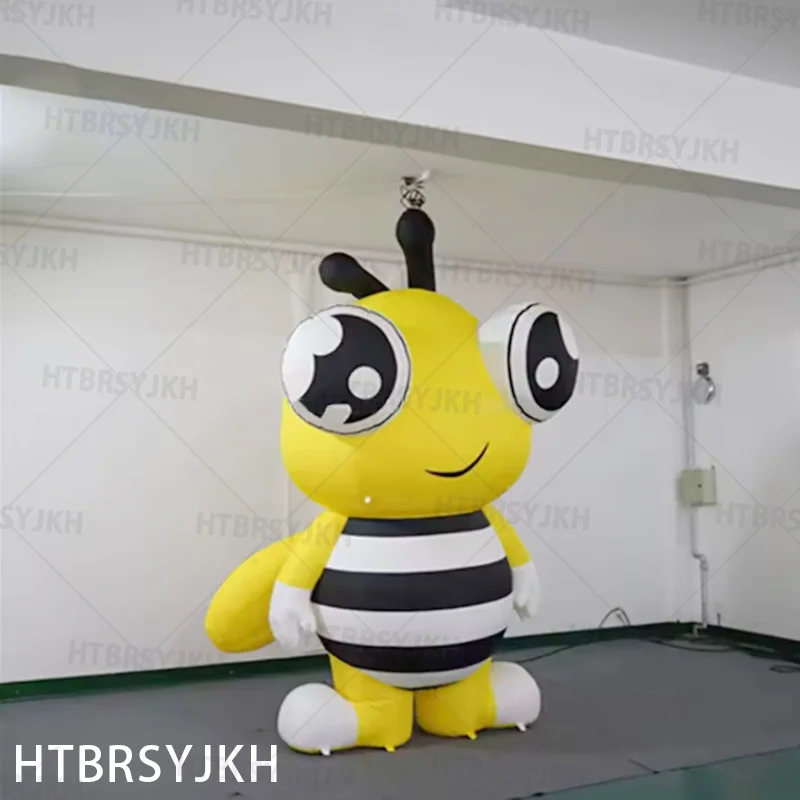 Inflatable cartoon bee wasp animal mascot shopping mall outdoor activities stage advertising props