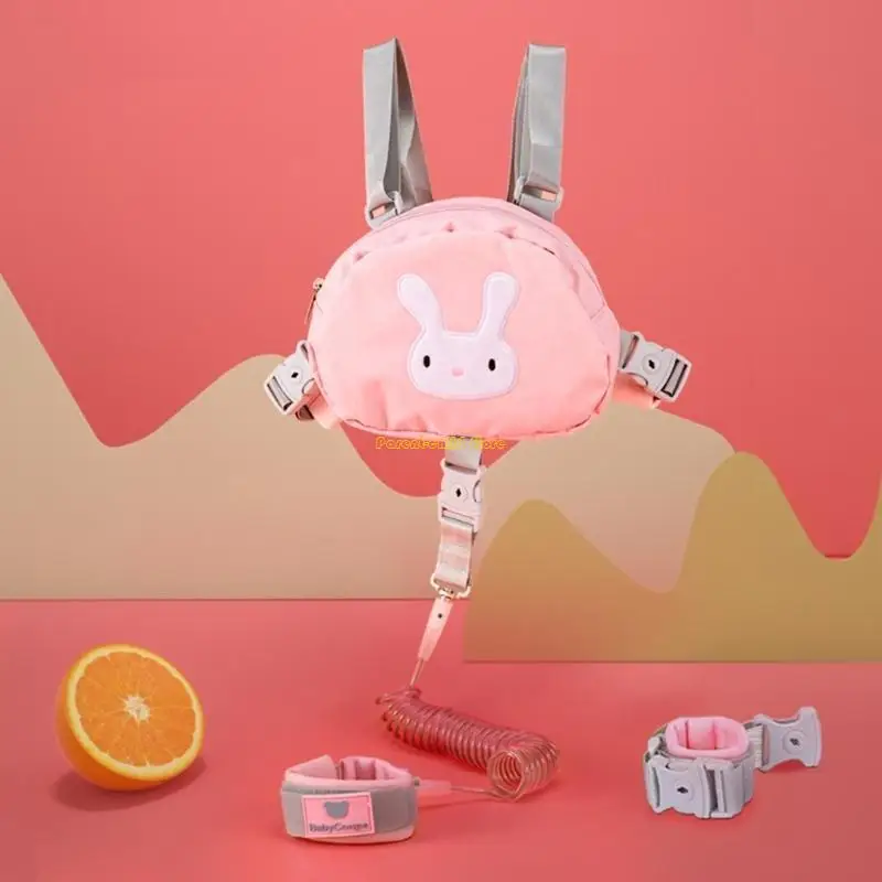 WXTD Bé Dây Xích Đi Bộ Dây Cho Bé Lô Trẻ Kid Chống Mất An Toàn Cổ Tay-Vòng Có Khóa Bungee Dây liên Kết