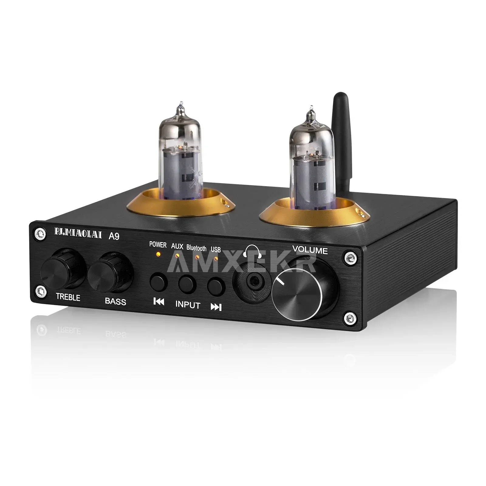 

Vanguard A9 Fever Electronic Tube Gallbladder-Level HiFi Bluetooth 5.0 Amplifier Stereo Pre-Amplifier Tone U Disk Lossless Decod