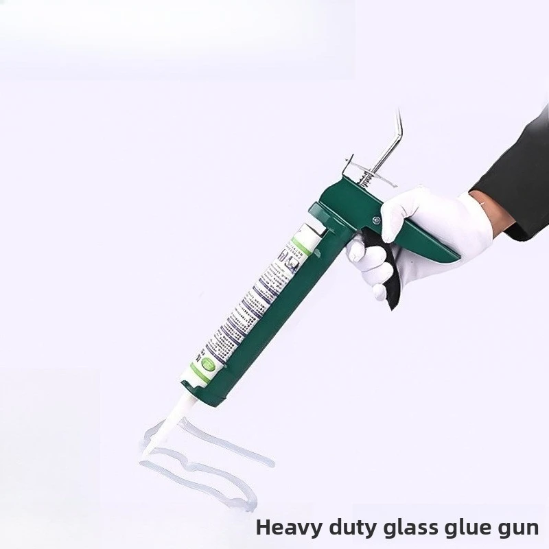 Semicircle Grout Caulking Tool Heavy Duty Rotatable Manual Glass Glue Structural Sealant Tool