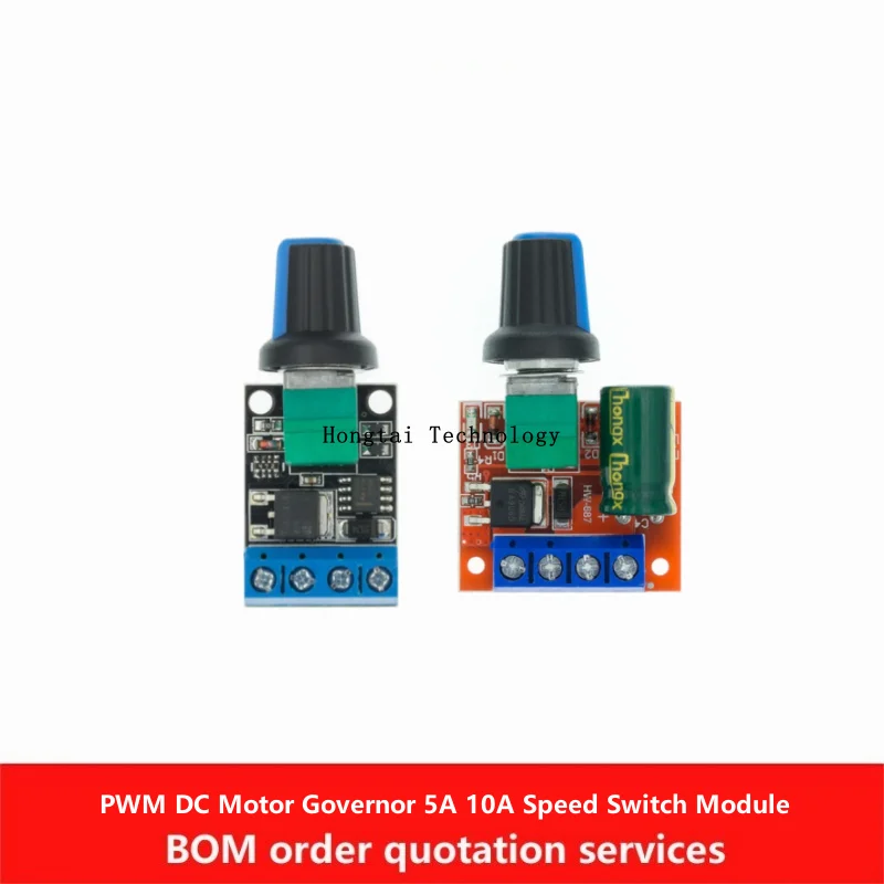 PWM DC Motor Governor 5A 3V-35V 10A 5V-16V LED Dimmer Switch Module Switch Function 1803BK 1203BK