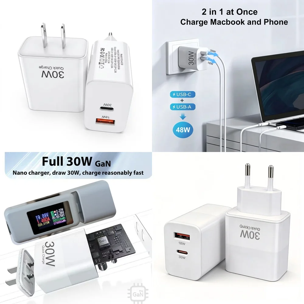 carregador-rapido-pd-30w-com-porta-dupla-adaptador-de-viagem-inteligente-com-plugue-eu-us-para-iphone-17-16-15-pro-max-samsung-s26-s25-s24-s23-ultra-ipad