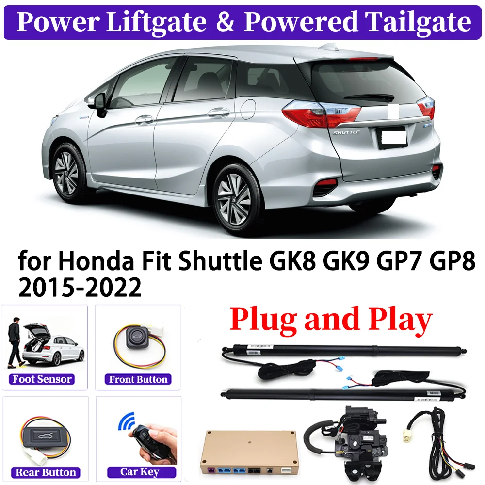 

for Honda Fit Shuttle GK8 GK9 GP7 GP8 2015-2022 OEM Upgrade Car Automatic Power Liftgate Kit Smart Auto Electric Tailgate System
