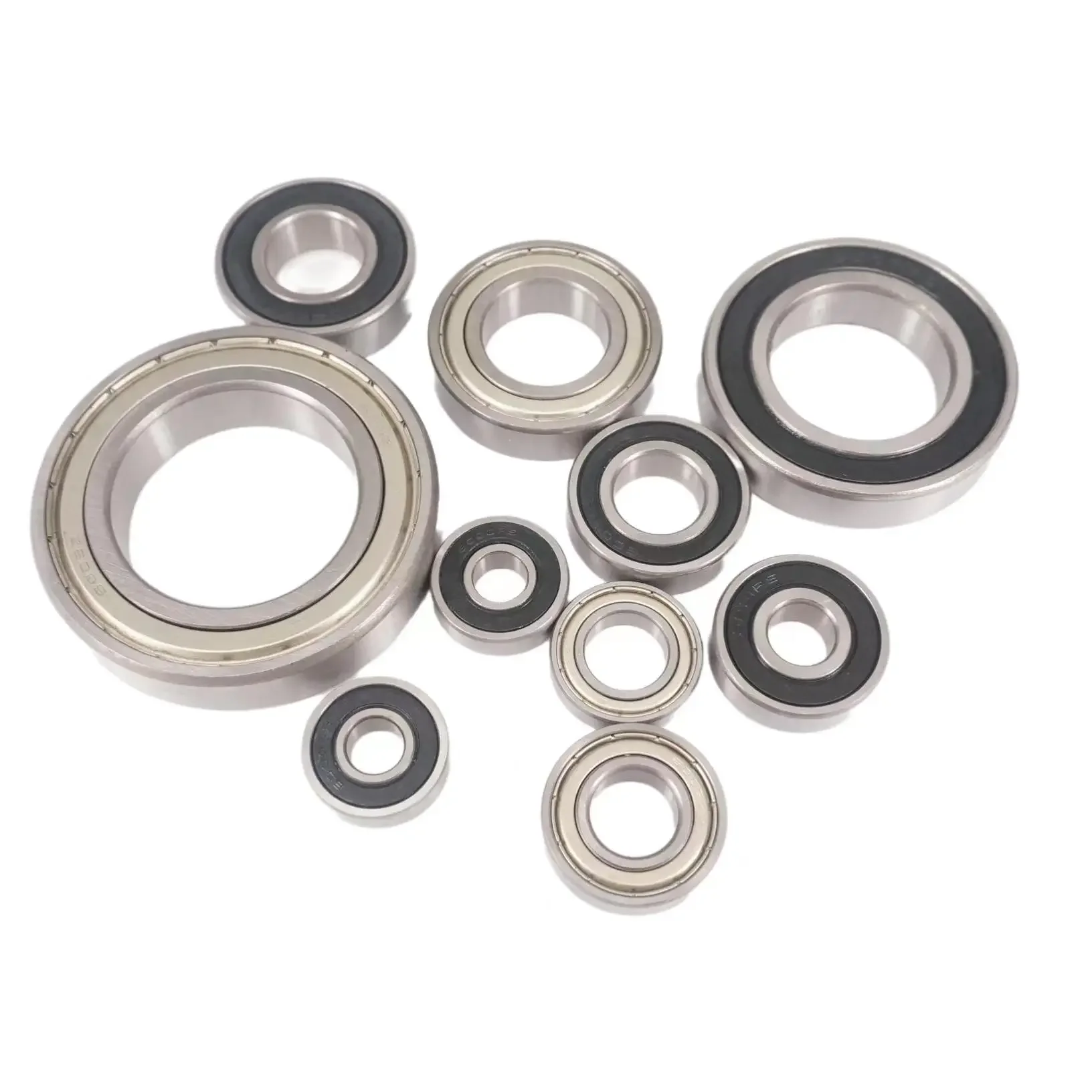 LOT 10 Metal Shield/Rubber Seal Model 692 693 694 695 696 697 Steel Bering Gcr15 ABEC1/ABEC3 Thin-wall Deep Groove Bearing