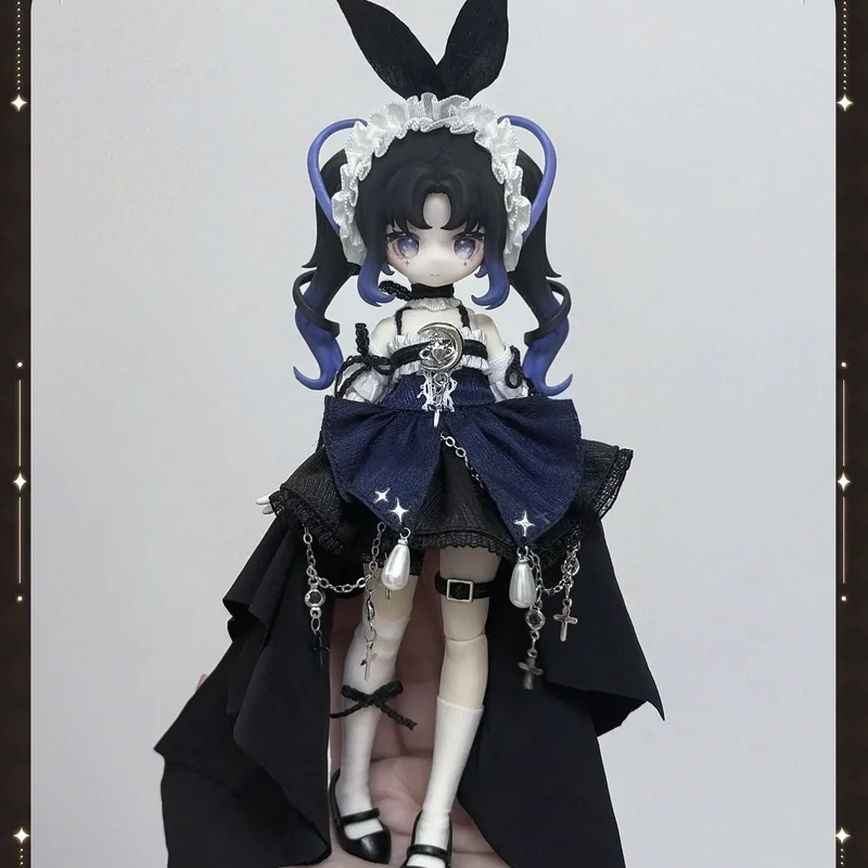 Genuíno em estoque 1/12 mjd caixa cega meki criação coração limitado aibo figura de exibição de cor alternativa