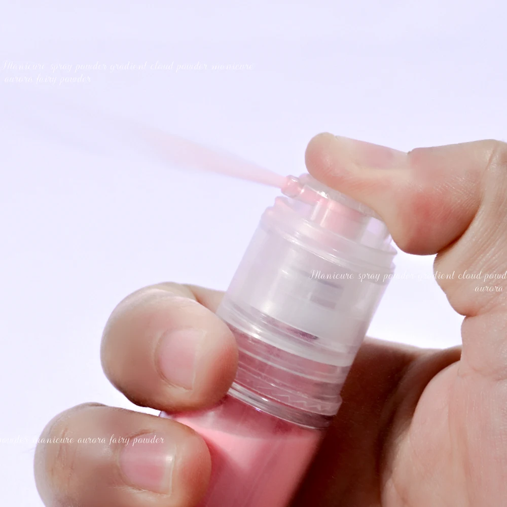 1 flasche Nagel Spray Pulver Mit 2 Sterne Herz Nagel Vorlage Aufkleber 10g Obmre Spray Tauch Pulver Pigment gradienten Nagel Liefert