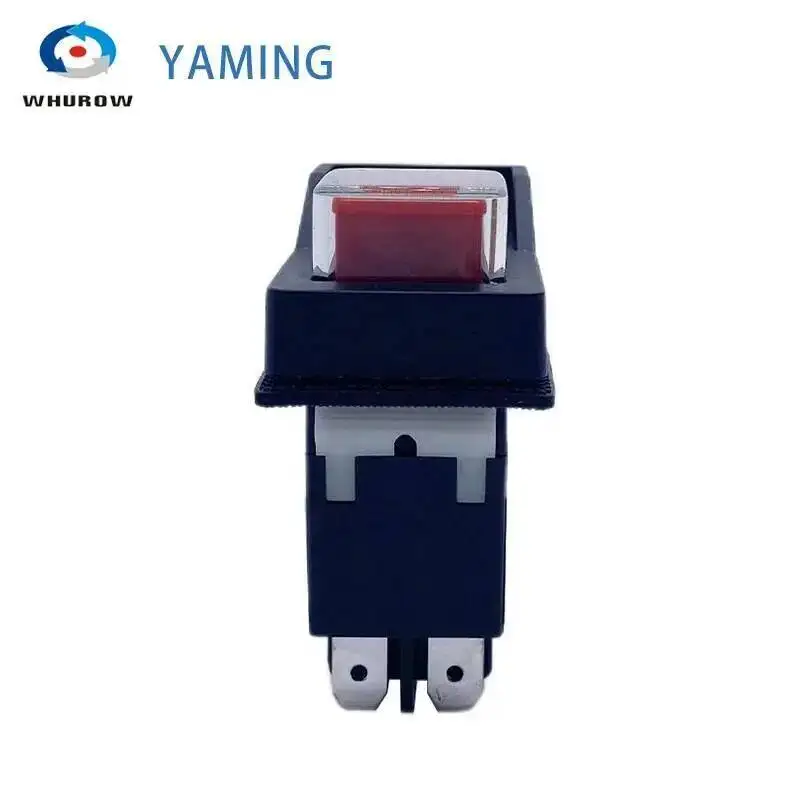YCZ2 электромагнитный переключатель 4/5 Pin 110V/220V мгновенный (сброс) ВКЛ./ВЫКЛ. Красный/зеленый Кнопка аварийной остановки Замена KJD17