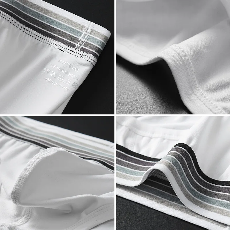 Cotton Briefs Men Sexy Low Rise Underwear Bulge Pouch Underpants Fashion Lingerie Male Breathable Sport Elastic Waist Panties