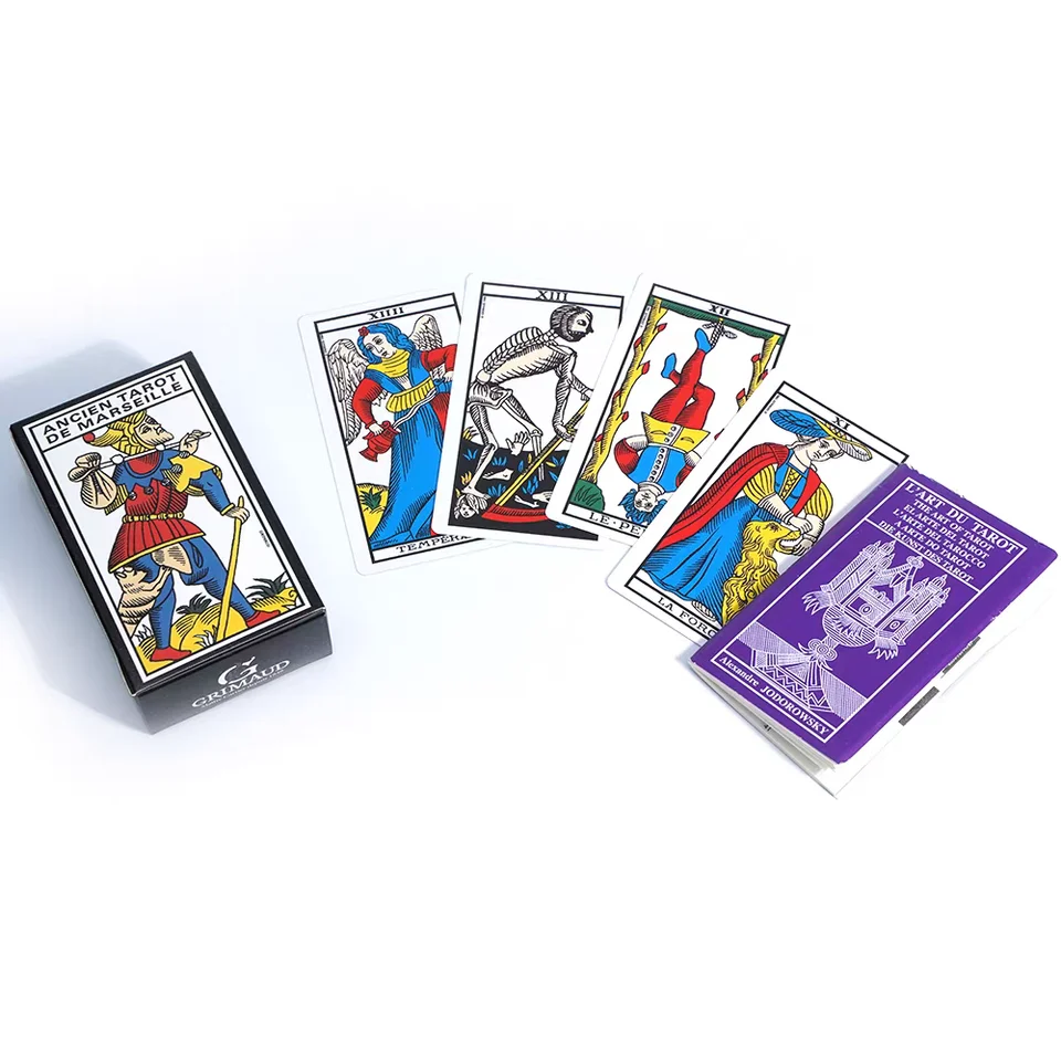 LE TAROT DE MARSEILLE 78枚セット French Ver. Marseille Tarot 78 Cards Full Set Original Vintage