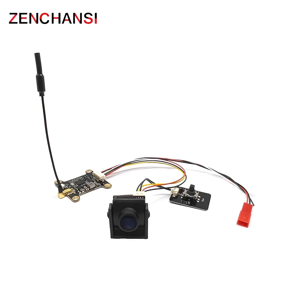 5.8G 48CH 200mW/500mW/800mW/1600mW Adjustable FPV VTX Transmitter and CMOS 1200TVL mini fpv camera use for RC FPV Racing Drone