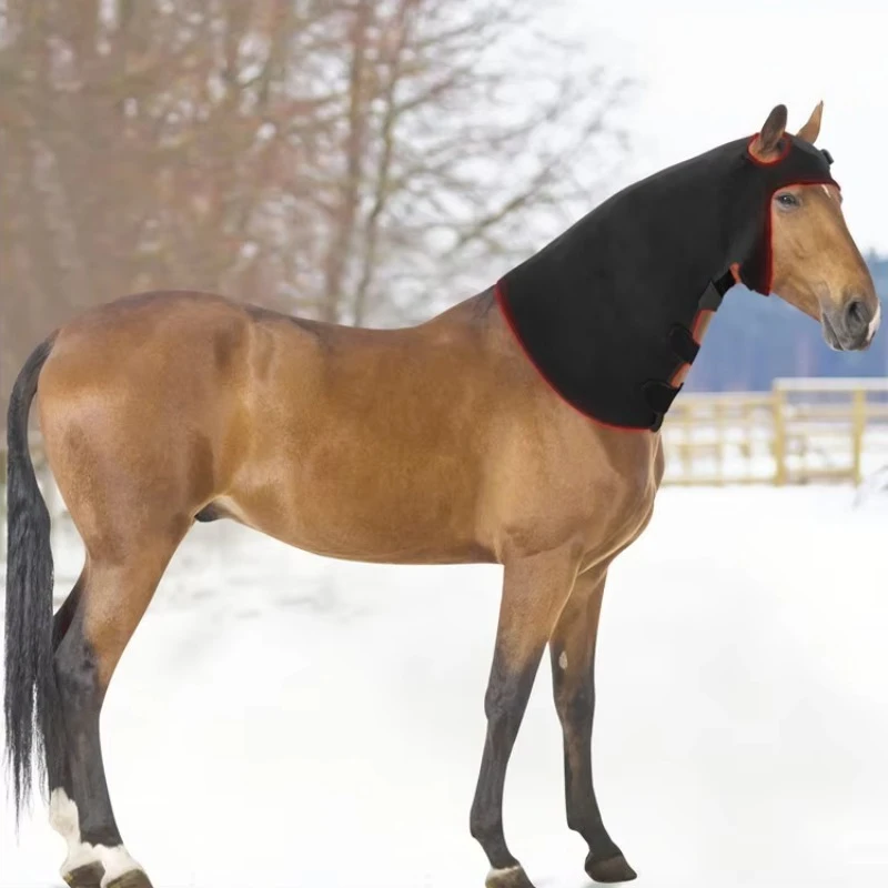 CE Certified 3 Chip LED Red Infrared Light Therapy Horse Wrap for Head & Neck 660nm Pain Relief for Animal Care and Supplies