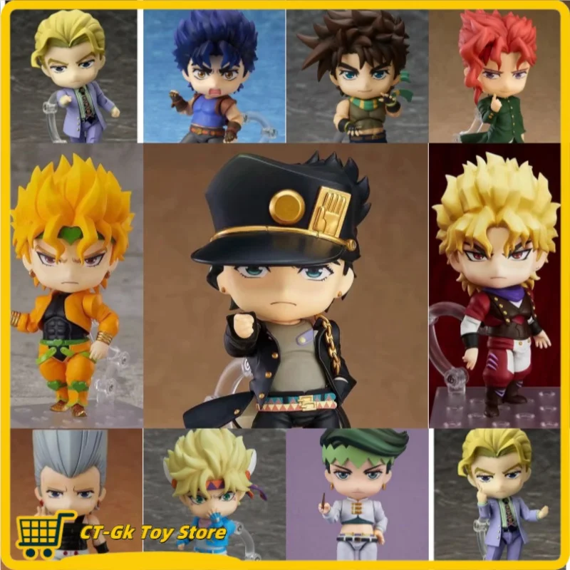 

Spot Goods Q Version Of Clay Man Jojo'S Bizarre Adventure Кира Йошикаге Куджо Джотаро Джозеф Джостар Коллекционный орнамент Фигурка Игрушки
