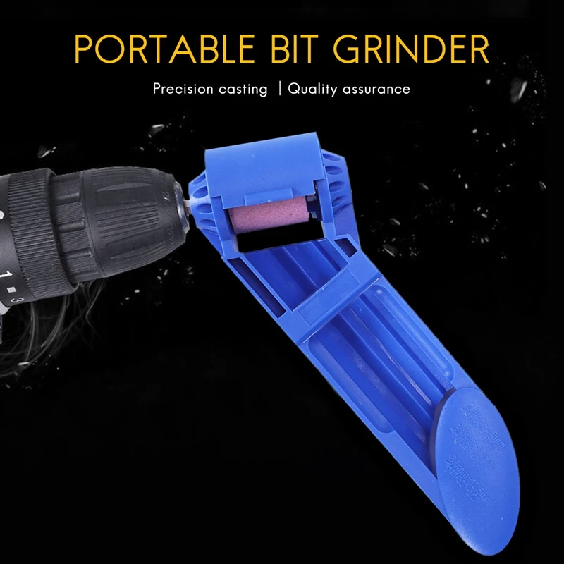 T61C_2-12.5Mm Drill Bit Sharpener Corundum Grinding Wheel Powered Tool