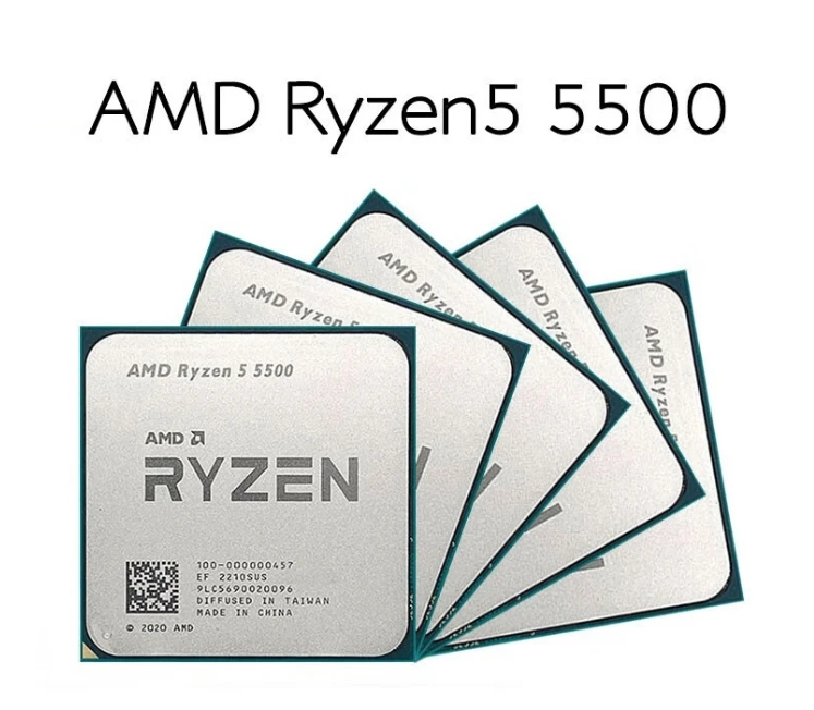 AMD Ryzen 5 5500 CPU Computer Processor (r5) 6-core 12 Thread 3.6GHz AM4 Brand New