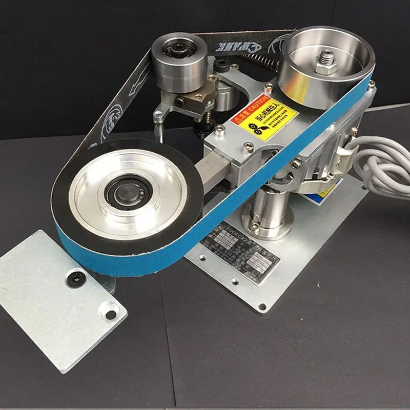 Compact vertical and horizontal brushless household belt sander; compact, new AS3 belt machine (polishing and grinding unit).