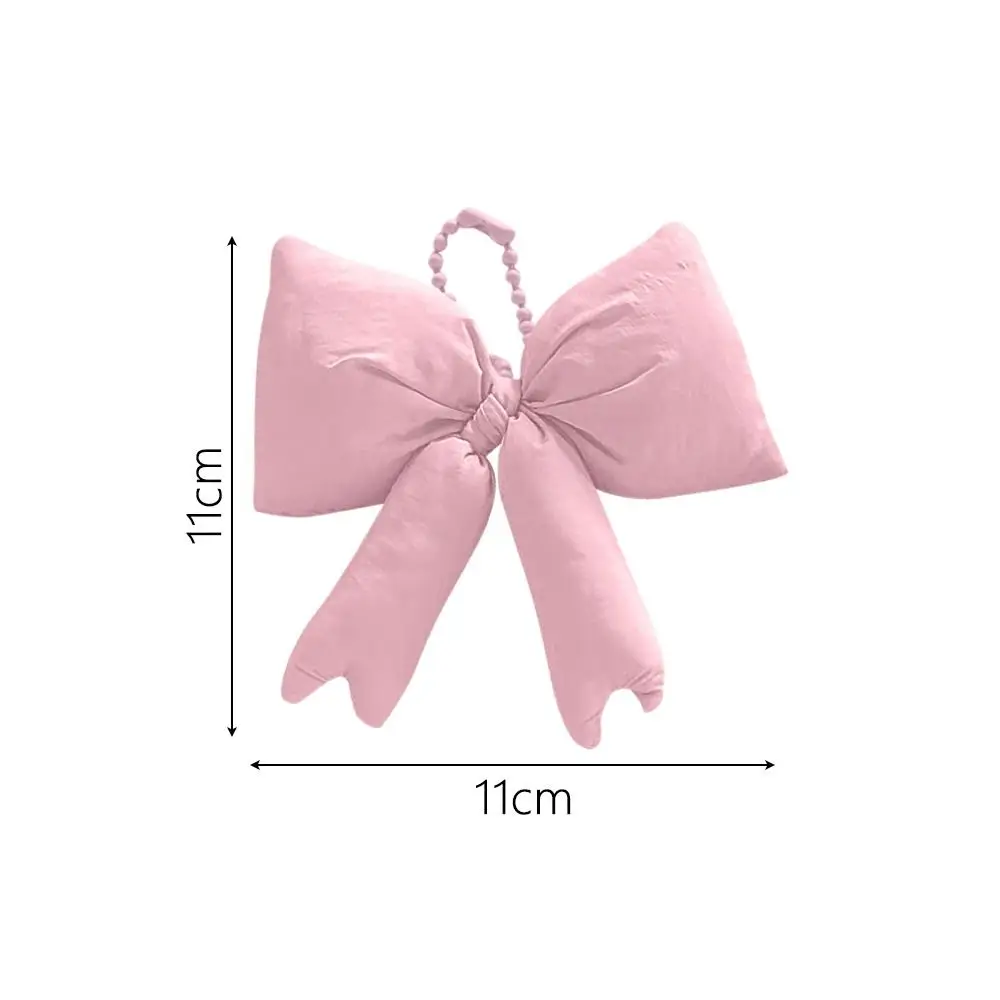 Colored Bow 3D Bow Decoration 3D Design Sweet Decoration Sweet Bag Pendant Cute Charm Cotton Candy Style Flower Keyring