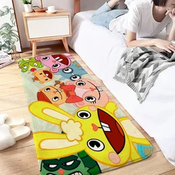 H-Happy Tree Friends Floor Mat Bath Room Mats Cute Rug Entrance Doormat Custom Bathroom Carpet Home Carpets Rugs Foot Kitchen