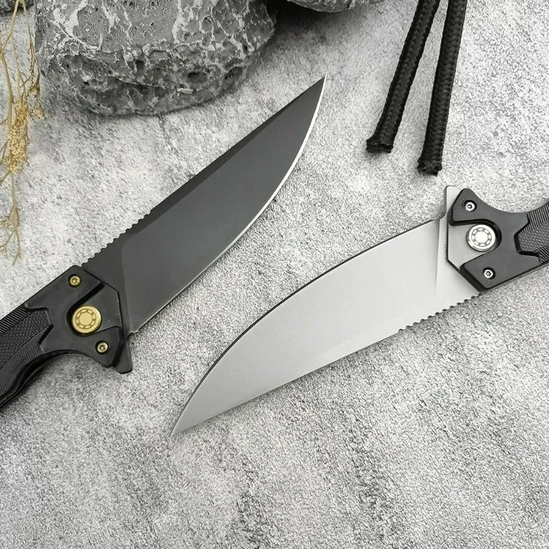 Utensile da taglio ad alta durezza Coltello da campeggio Coltello da frutta per esterni Strumento multifunzionale per escursionismo Coltello pieghevole portatile edc