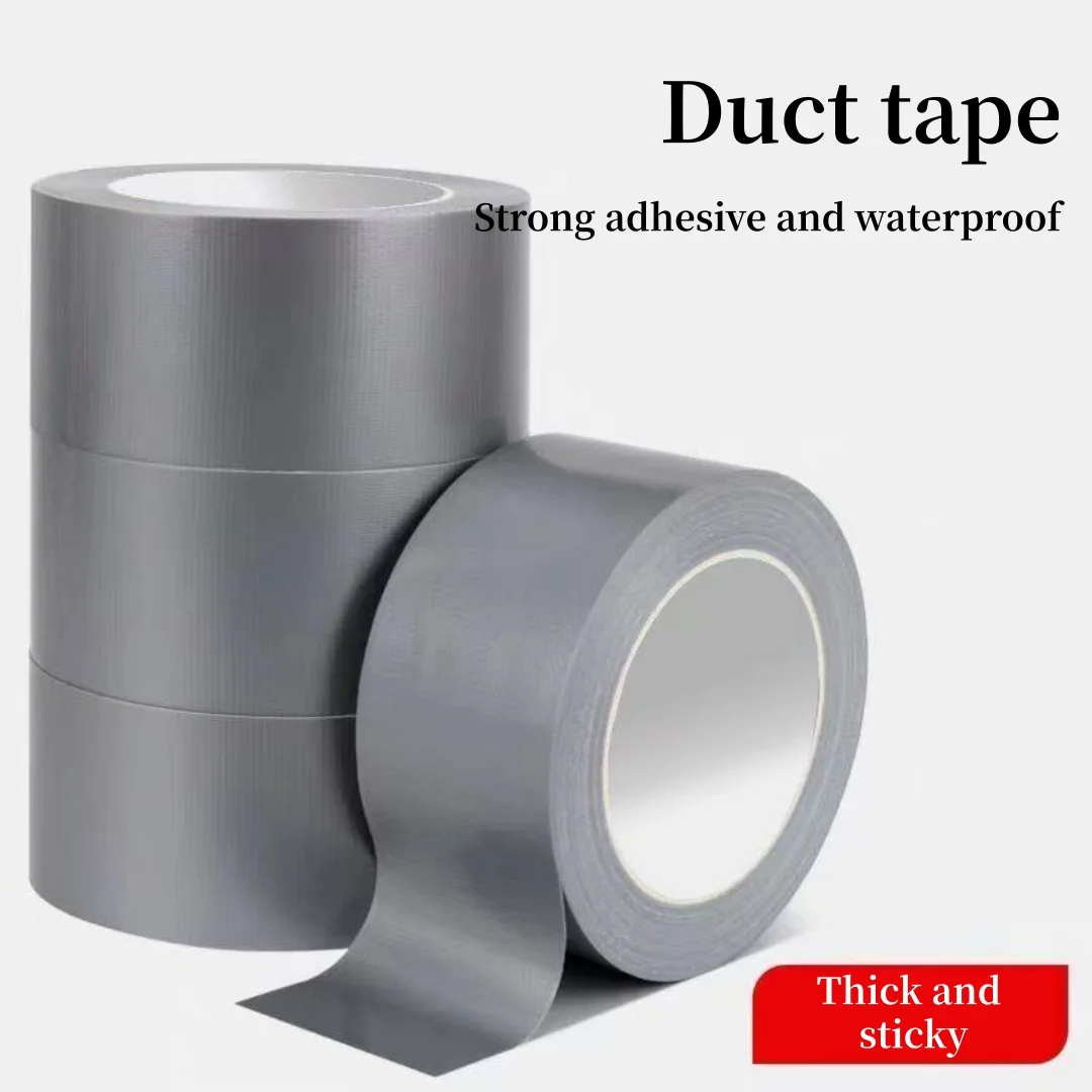 Gray pipe tape, heavy-duty waterproof, strong adhesive, easy to tear by hand, suitable for home maintenance indoor and outdoor