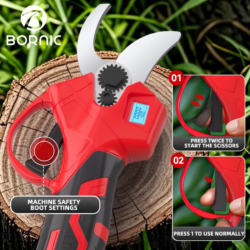 Akumulatorowe nożyce progresyw – Cordless Electric Pruning Shears 30Mm recenzja i cena