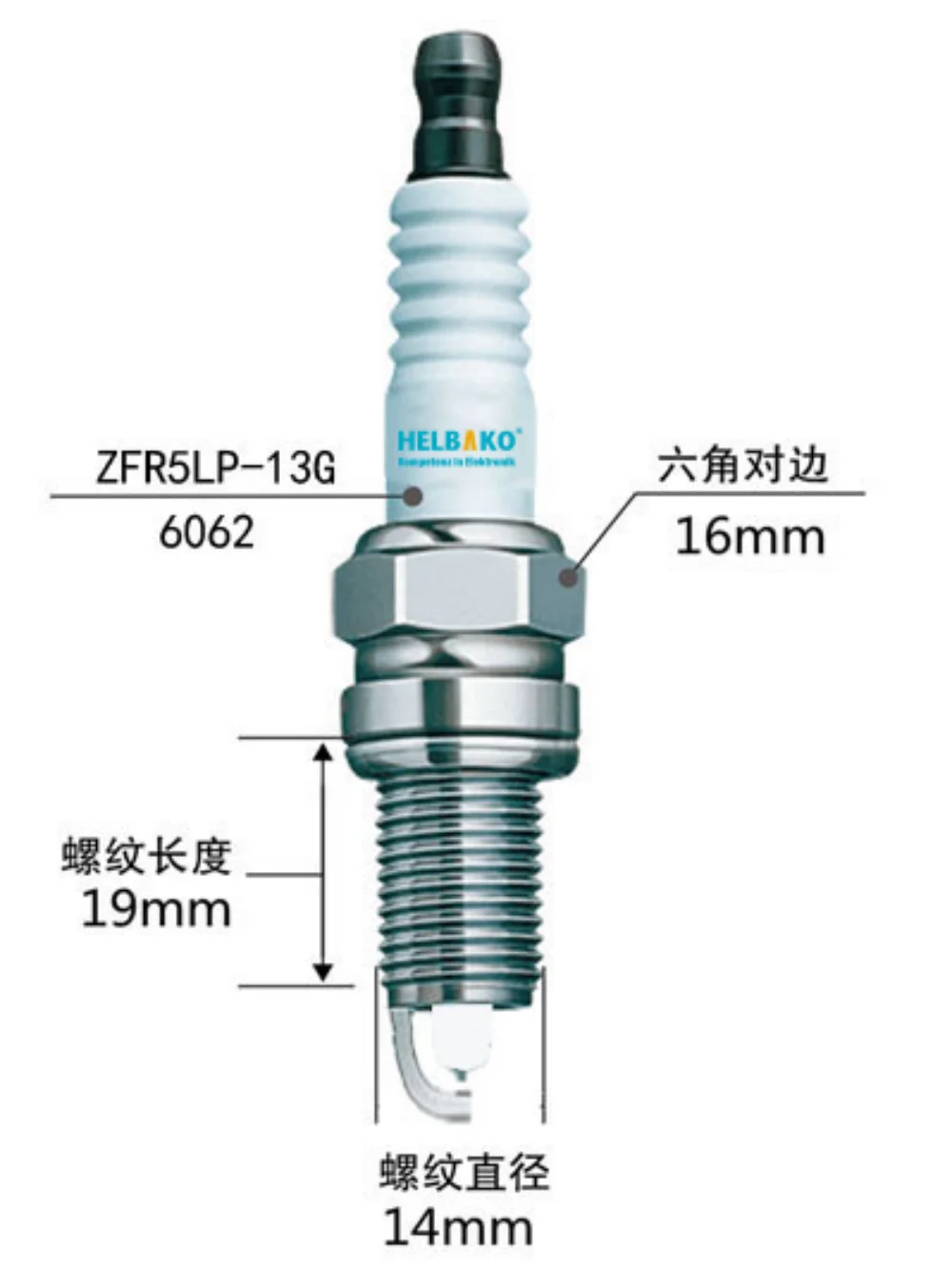

4PCS Spark Plug NGK 7781 IZFR5LP-13G FOR Chrysler 300C